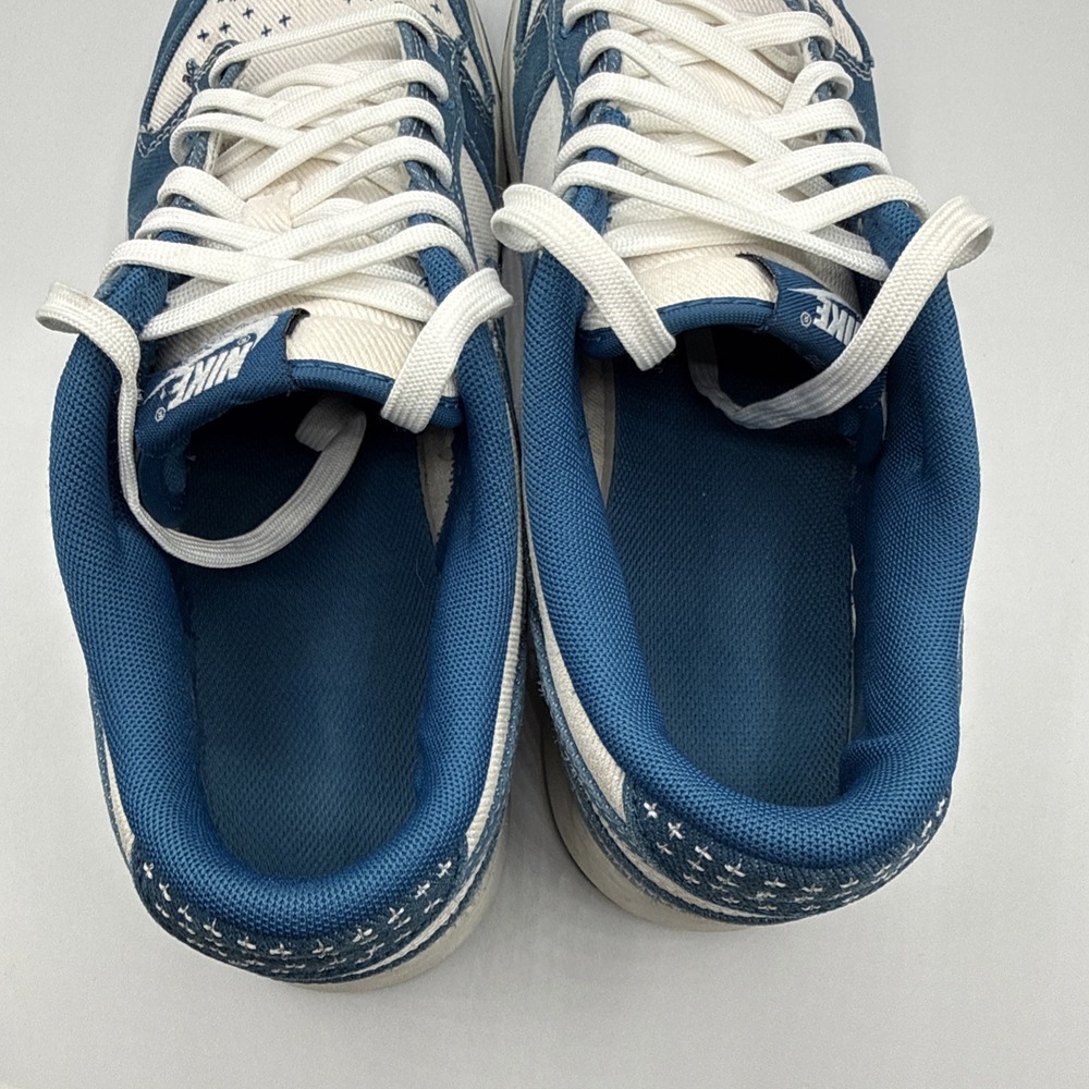 Nike Dunk Low SE Sashiko Industrial Blue Summit White Men's 11 DV0834-101 - Picture 7 of 12